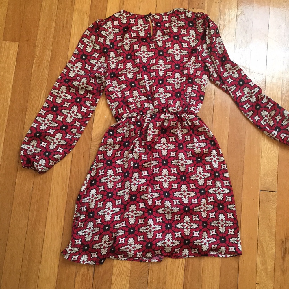 Doe & Rae Size Small Printed Dress - Picture 5 of 6